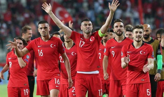 土耳其队晋级欧洲杯，备战正赛